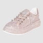 LILIANA Rose Gold Sneakers