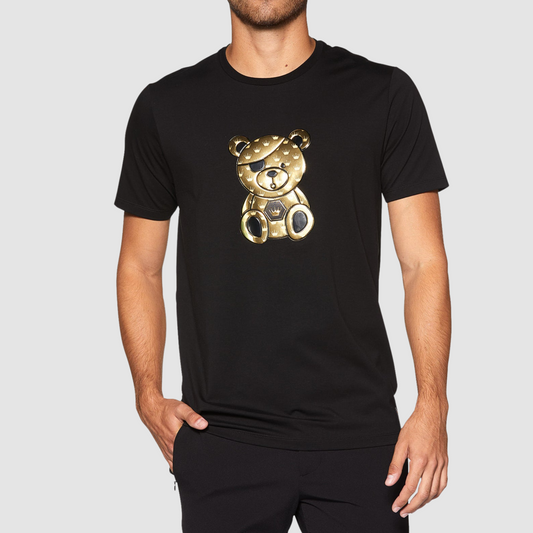 BERTIGO Black Gold Bear T-Shirt