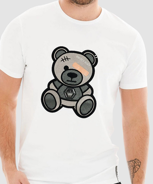 BERTIGO White Bandage Bear T-Shirt