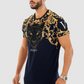 GEORGE V Navy Panther T-Shirt
