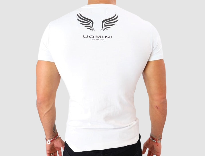 UOMINI Maverick White T-Shirt