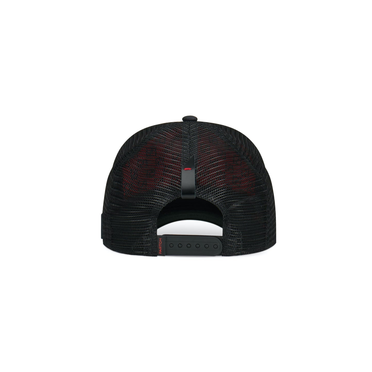 Partch Trucker Hat Black with PARTCH-Clip Inspyr Back View