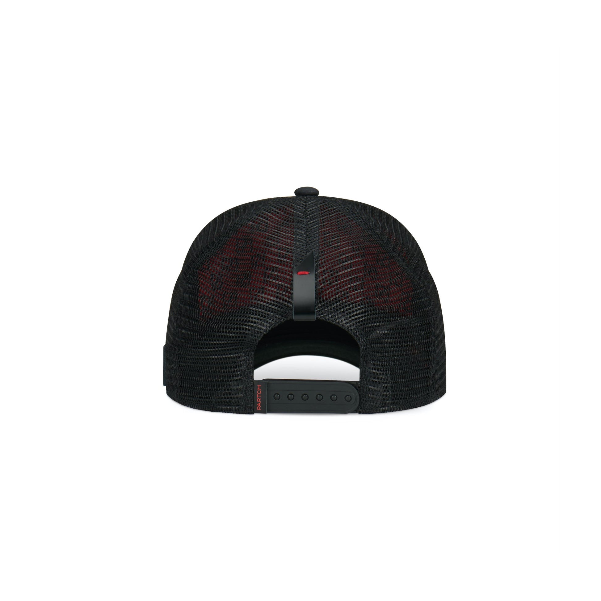 Partch Black hat by Didier Devaux High Fashion headwear made in Miami