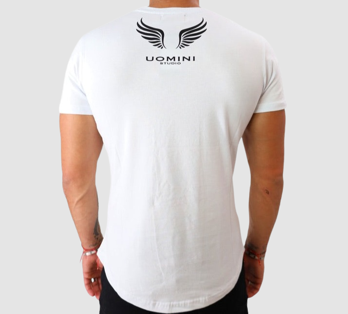 UOMINI Duck Robber White T-Shirt