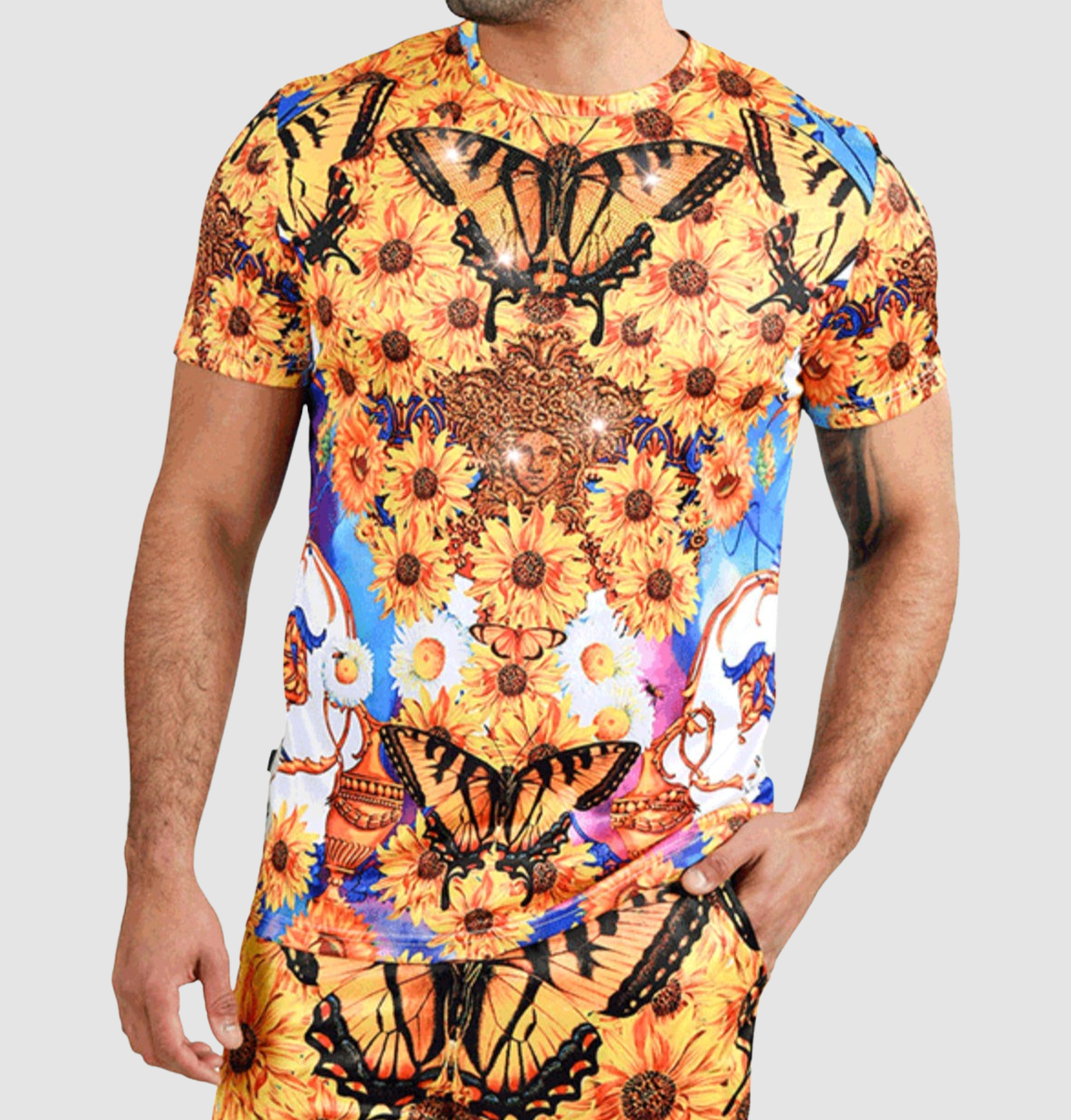 BARABAS Multicolor Butterfly T-Shirt