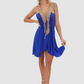 JSQUAD Royal Blue Short Dress