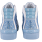 Baby Blue N White Sneakers