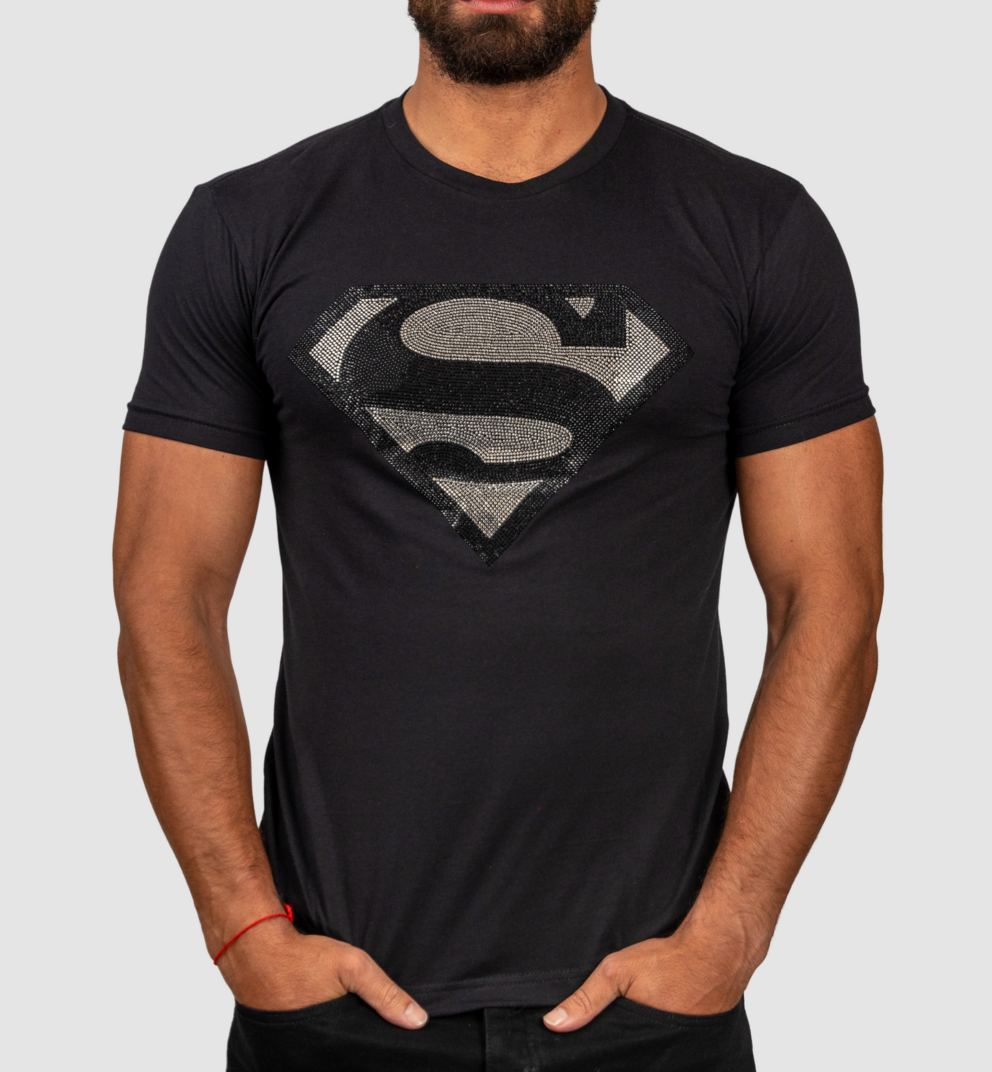 ADDICTED Superman Black/Silver Man