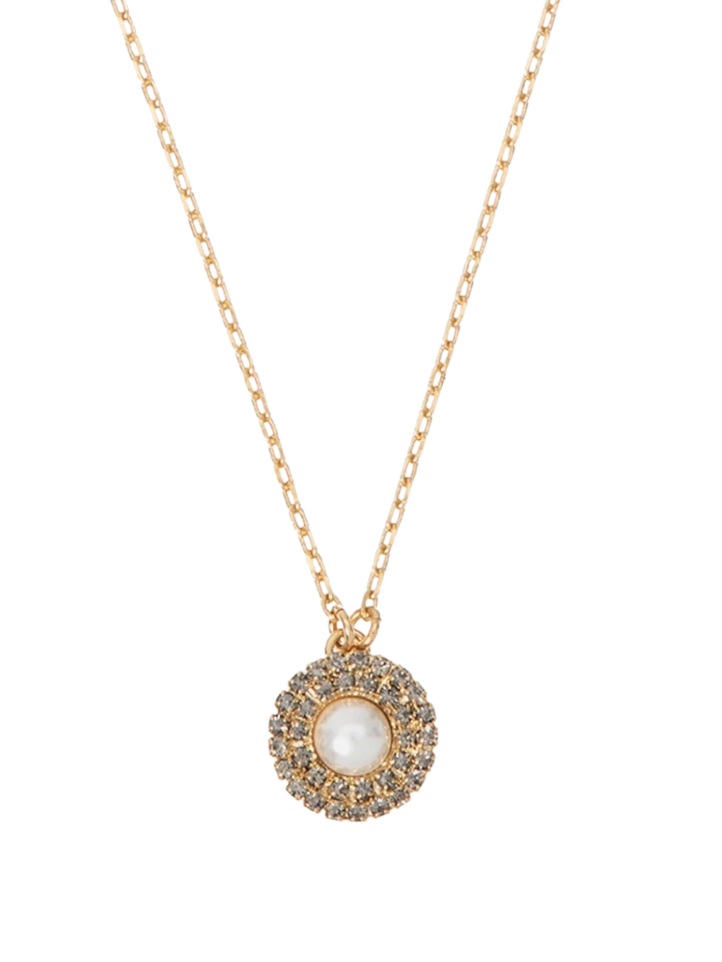 Coravana Sunflower Gold Pearl Necklace