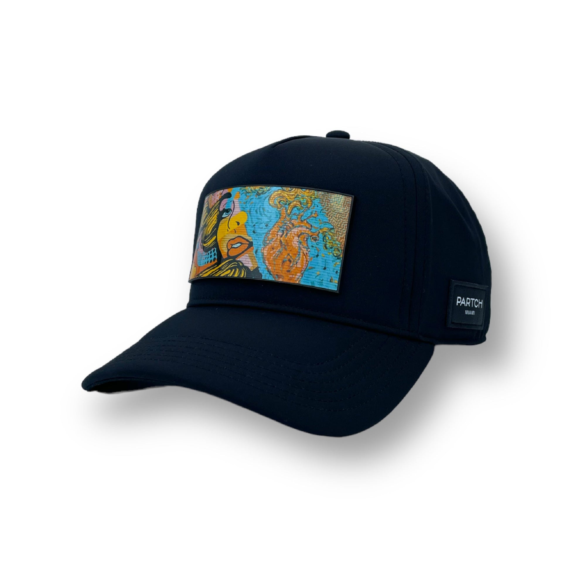 Luxury Trucker Hat Exsyt Art Pop Art Partch Clip Removable | Partch Fashion