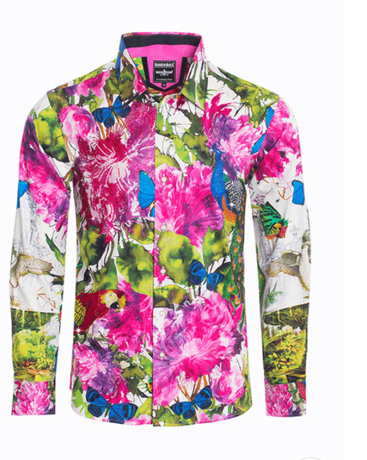 BARABAS Barabas SPR215 Multicolor Men Shirt