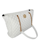 VERSACE Versace White Shoulder Bag W Gold Medusa