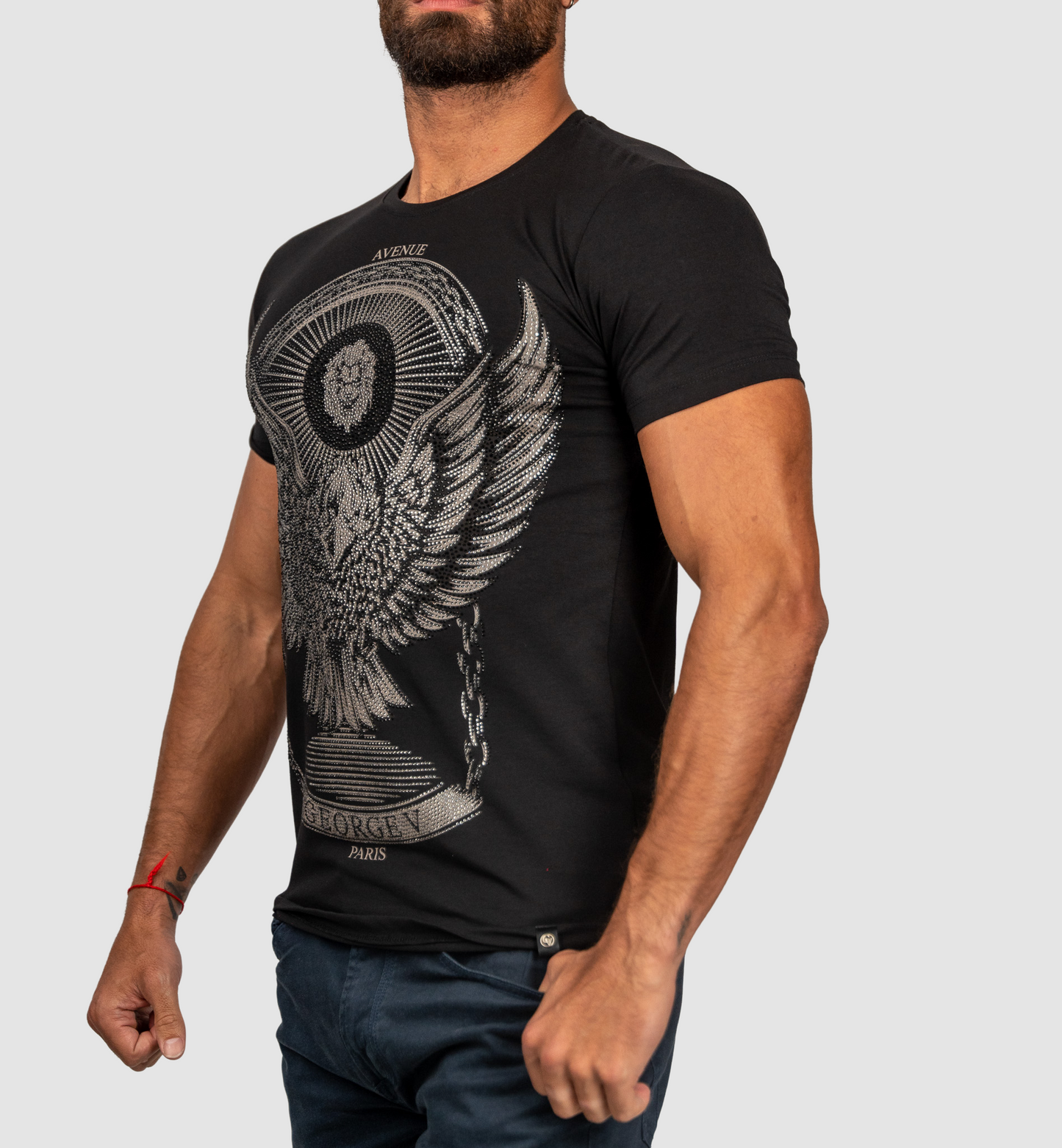GEORGE V Black Eagle T-Shirt