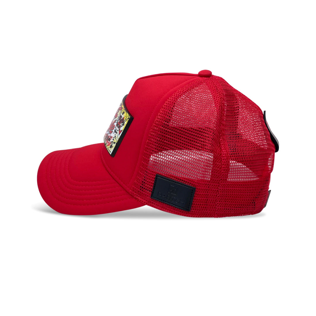 Partch - Do What You Love Trucker Hat in Red & Yellow – High Fashion Men and Women Collection