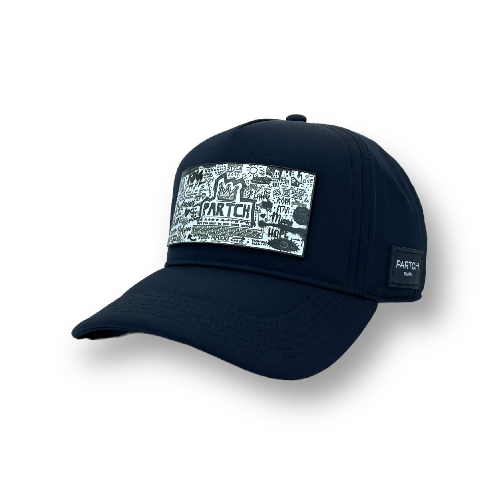 Partch Fashion Pop Love Trucker Hat Partch-Clip Art Removable