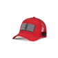 Partch Trucker Hat Red with PARTCH-Clip BRKL Front View