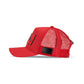 Partch Trucker Hat Red with PARTCH-Clip Je T’aime Side View