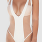 Naomi Besson Roxanne White Swimsuit
