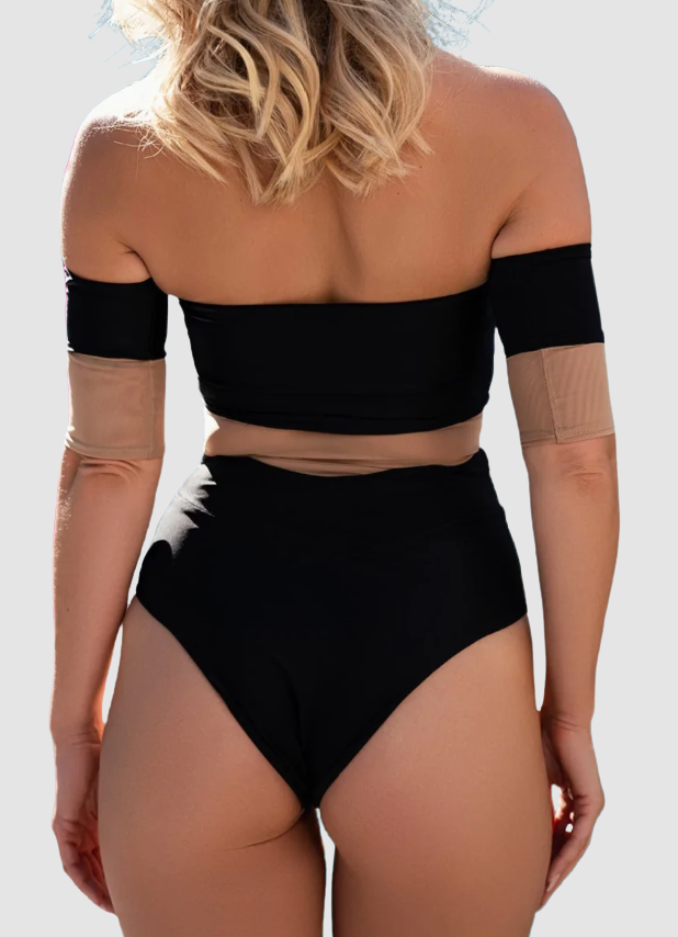 Naomi Besson Gorgo Black Sand Swimsuit