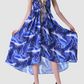 JSQUAD Blue Marble Dress