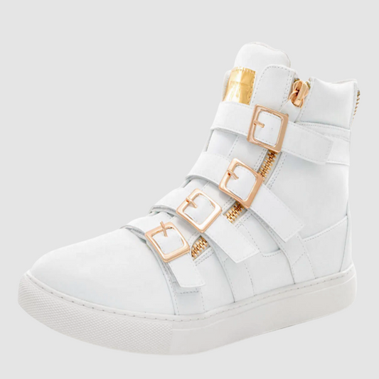 J75 White Sneakers