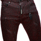 Kash Black/Red Jeans