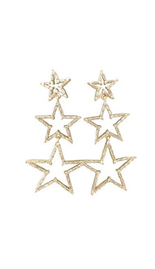 GEMELLI Gold Charlee Earrings