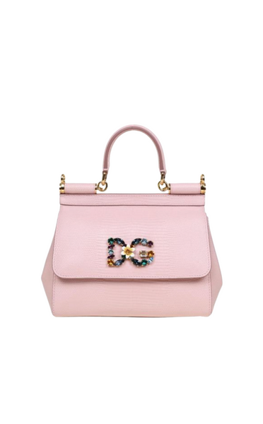 Versace Baby Pink Bag W Gold Medusa – URock Couture