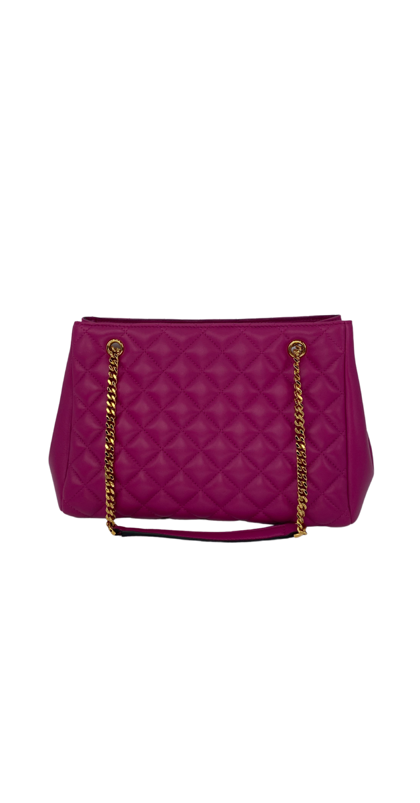 Versace Small Barocco Print Quilted Icon Bag