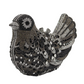 SAIGAOTE Silver/Black Bird Clutch