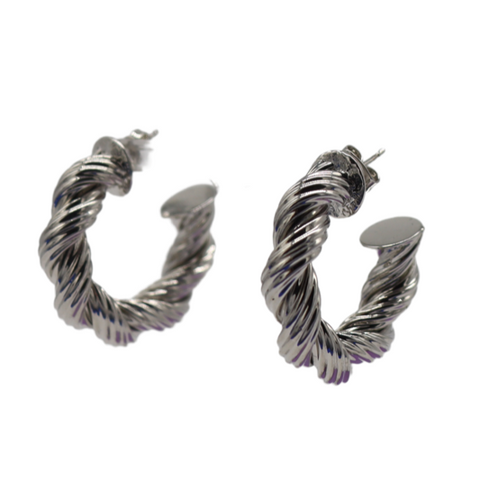 I.CCO Accessories Braided Earrings