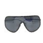 SUMMERZ FASHION Black/Black Paparazzi Sunglasses