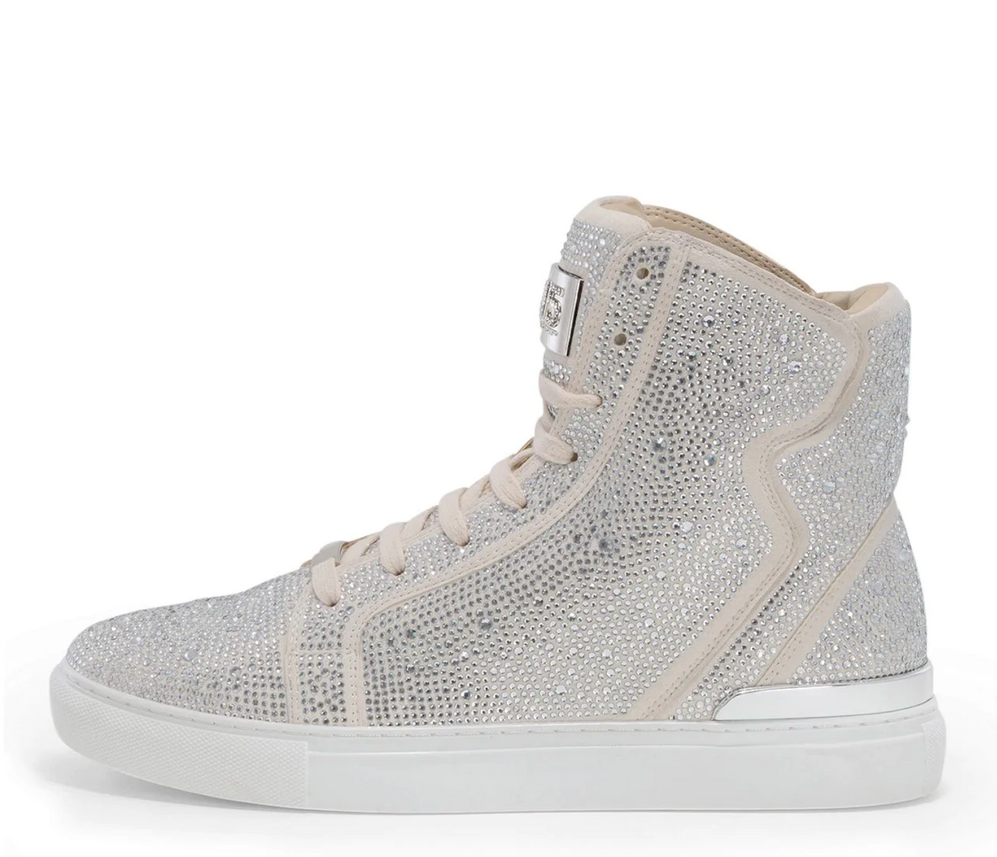 J75 Off-White Crystals Sneakers