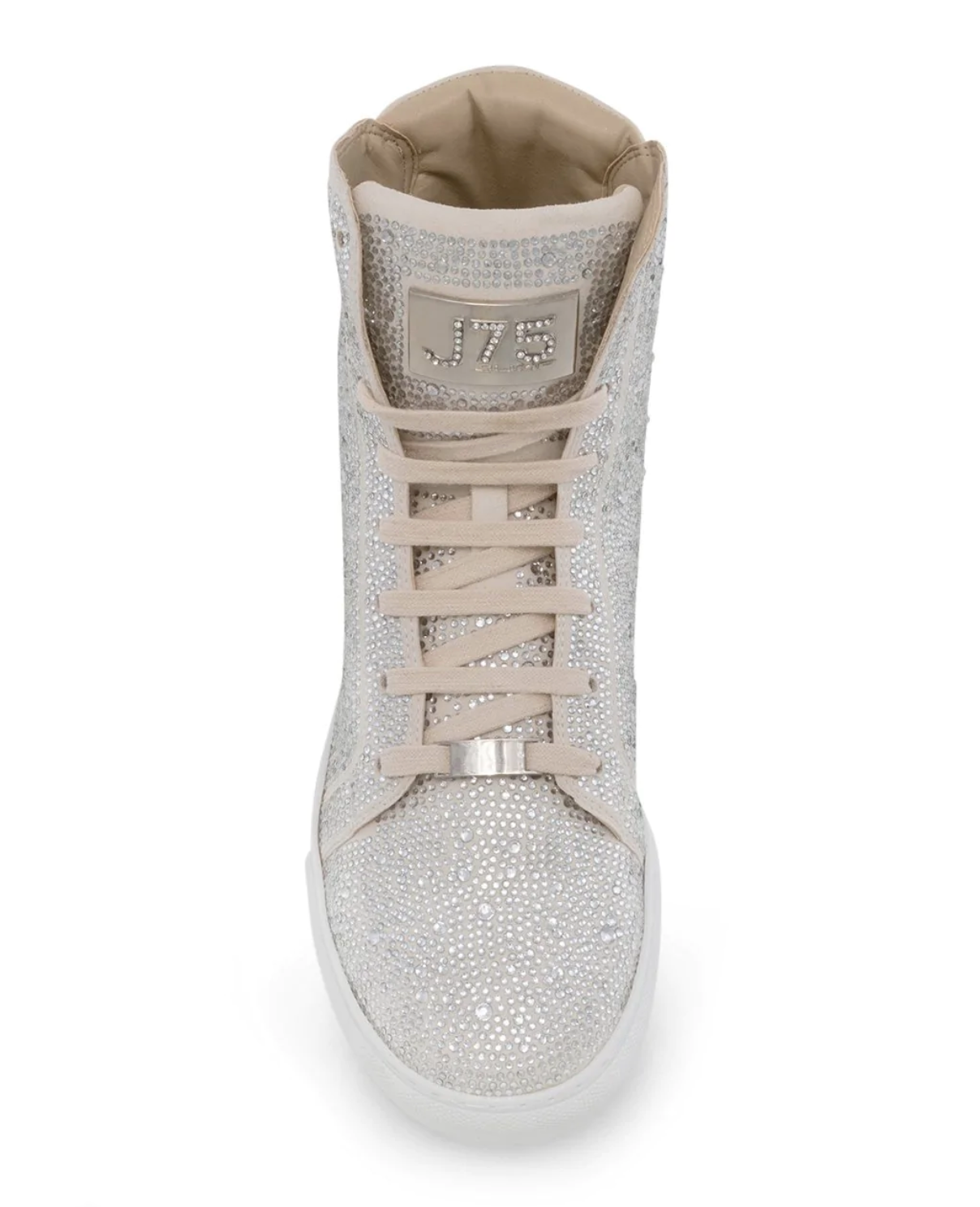 J75 Off-White Crystals Sneakers