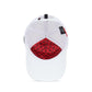 Partch Trucker Hat Red with PARTCH-Clip Pop Love Inside View