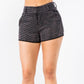 Kiwi Black/Silver Hotfix Stretch Shorts